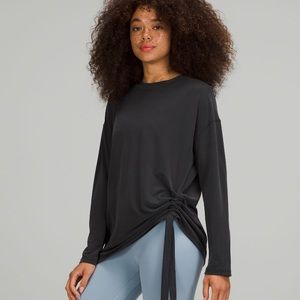 LULULEMON SIDE CINCH LONG SLEEVE